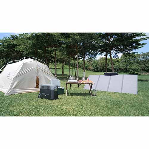 Panneau solaire pliable 400W Ecoflow idéal pour le camping