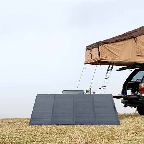 Panneau solaire pliable 400W Ecoflow idéal pour les excursions