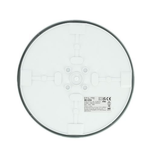 Hublot extérieur LED ENLITE 230V multipuissance 9/14/18W 1700lm CCT blanc - vue de dos