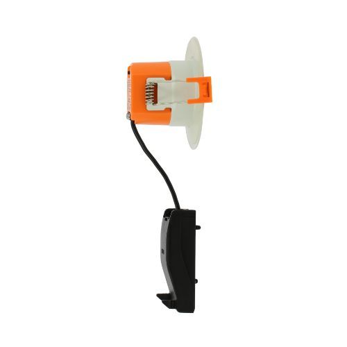Spot LED BBC ENLITE encastrable dimmable 230V 6W 540lm CCT 85mm blanc - vue de côté