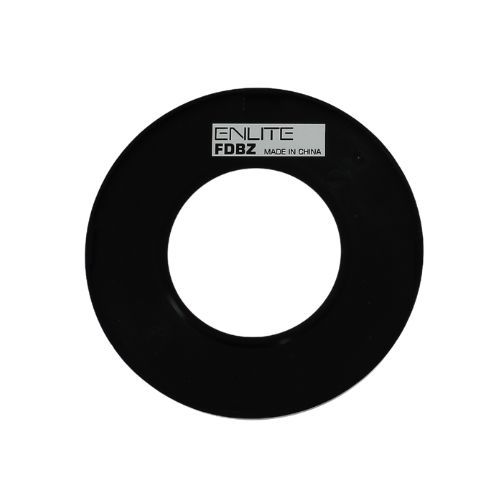 Collerette ronde ENLITE pour spot encastrable FD1/CS noir - vue de dos