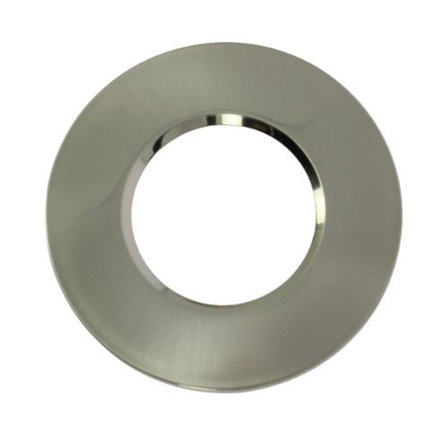 Collerette ronde ENLITE pour spot encastrable FD1/CS nickel satiné - vue de face