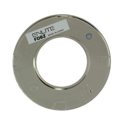 Collerette ronde ENLITE pour spot encastrable FD1/CS nickel satiné - vue de dos