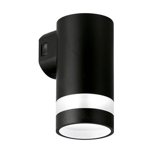 Applique extérieure ronde LED ENLITE descendante IP65 230V 5W 440lm CCT noir