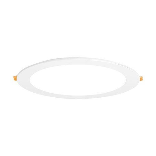 Downlight LED ENLITE extra plat à encastrer 230V 17W 1800lm 4000K 229mm blanc
