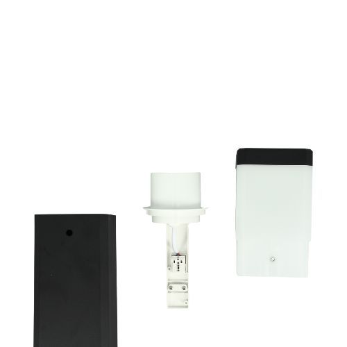 Détails de la borne d'éclairage extérieure carrée ENLITE 230V GU10 57cm