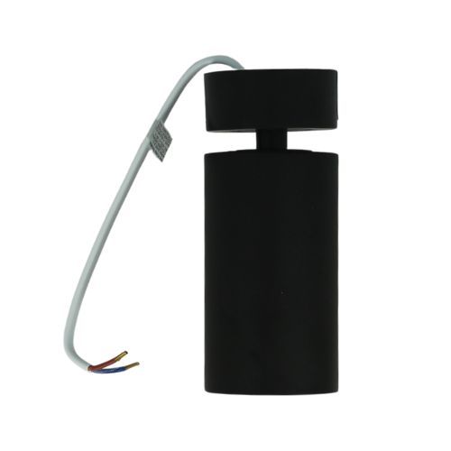 Spot en saillie orientable ENLITE pour ampoule GU10 noir - vue de côté