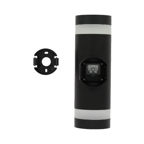 Applique extérieure ronde ENLITE LED bidirectionnelle IP65 230V 10W 830lm CCT noir - vue de dos