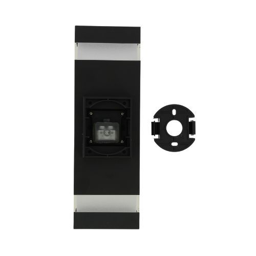Applique extérieure ENLITE carrée LED bidirectionnelle IP65 230V 10W 830lm CCT noir - vue de dos