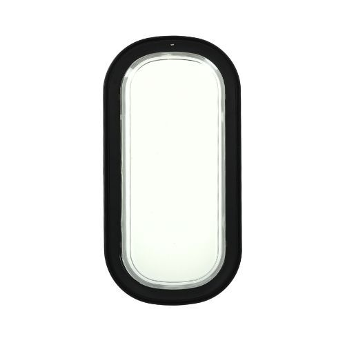 Hublot extérieur LED ENLITE 230V 15W 1800lm CCT 267x137mm noir - vue de face