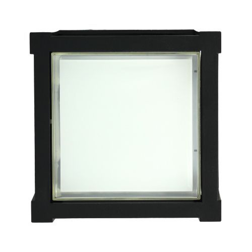 Hublot extérieur carré LED ENLITE  IP65 230V 10W 900lm CCT noir - vue de face