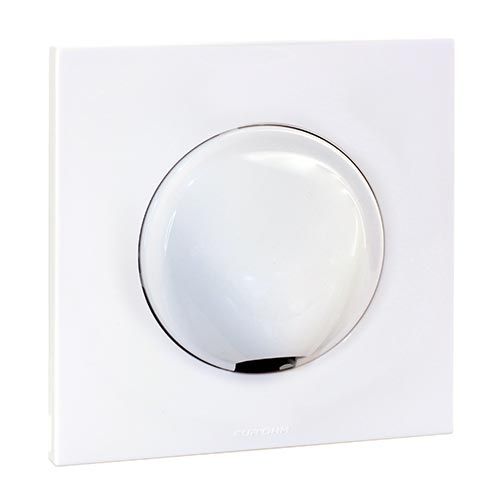 Sortie de câble EUROHM Square blanc - 60290