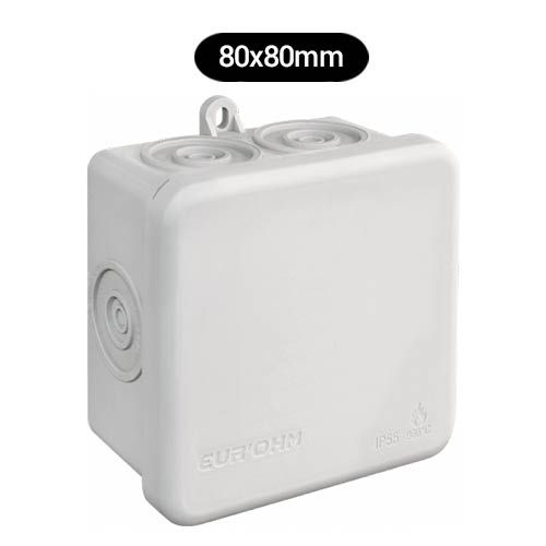 EUROHM Sum'ohm Boîte de dérivation étanche IP55 éco 80x80x45 960°C