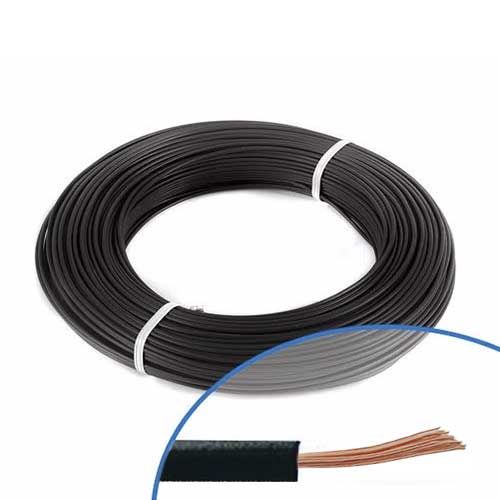 Fil électrique souple H07VK noir MIGUELEZ vendu en couronne