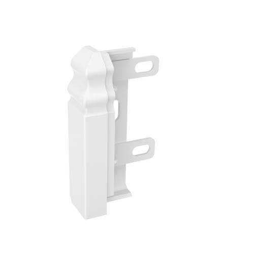 Ces embouts de finition spécifiquement adaptés au modèle de plinthe électrique GGK Belle époque protège votre installation en toute discrétion