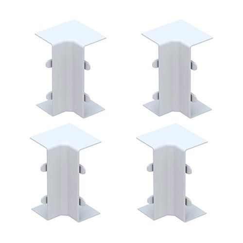 GGK Angles intérieurs pour moulure électrique 15x30mm blanc - lot de 4