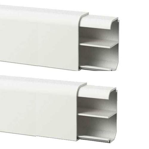 Lot de 2 Moulures électriques d’angle 15x35mm L.1,25 GGK