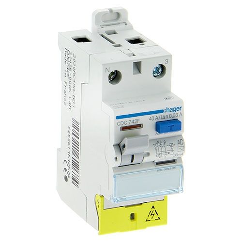 HAGER Inter différentiel 40A 30mA type AC