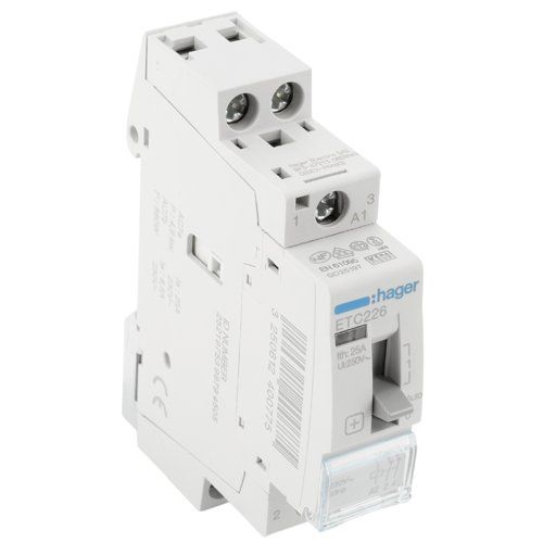 contacteur jour nuit monophasé 25A Hager