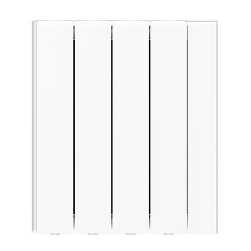 HEATZY Glow Radiateur connecté à inertie céramique horizontal 1000W - photo vue de face