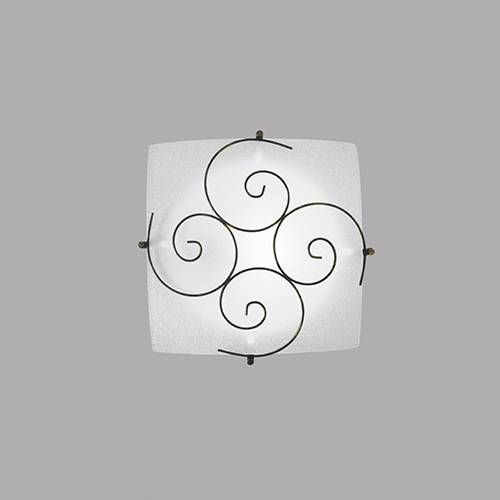Plafonnier E27 LUCE DESIGN Blanc RICCIOLO - I-070207-4
