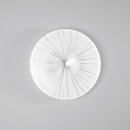 Plafonnier LED LUCE DESIGN 40W Blanc Argent AGORA - I-AGORA-PL50