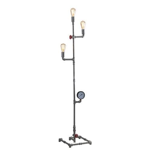 Lampadaire E27 LUCE DESIGN Galvanisé AMARCORD - I-AMARCORD-PT3 ZN