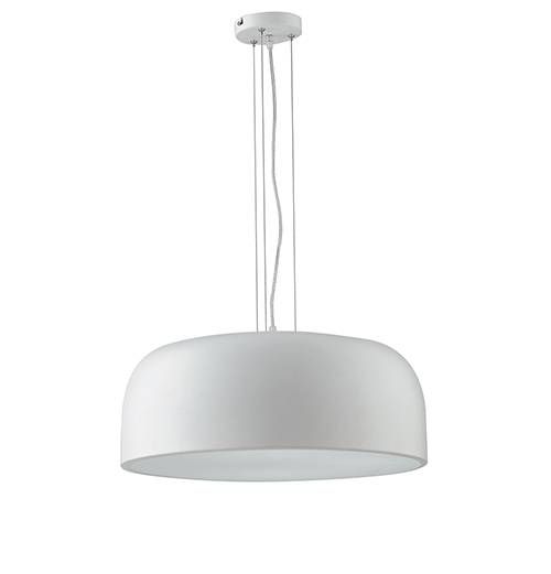 Suspension E27 LUCE DESIGN Blanc BISTROT - I-BISTROT-S52 BCO