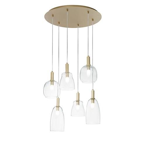 Suspension E14 LUCE DESIGN Or BRANDY - I-BRANDY-S6