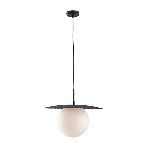 Applique E27 LUCE DESIGN Noir CHAPLIN - I-CHAPLIN-S45 NER