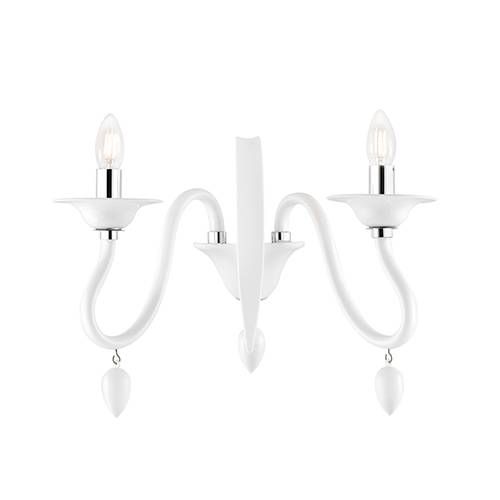Applique E14 LUCE DESIGN Blanc ESTEFAN - I-ESTEFAN-AP2 BCO