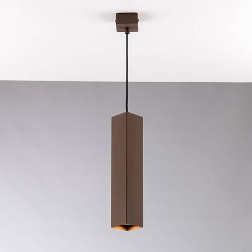 Suspension GU10 LUCE DESIGN Bronze FLUKE - I-FLUKE-S30Q BRO