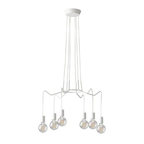 Suspension E27 LUCE DESIGN Blanc HABITAT - I-HABITAT-S6 BCO