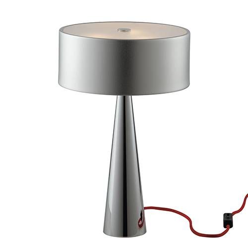 Lampe de table G9 LUCE DESIGN Argent HEMINGUAY - I-HEMINGUAY/L SIL