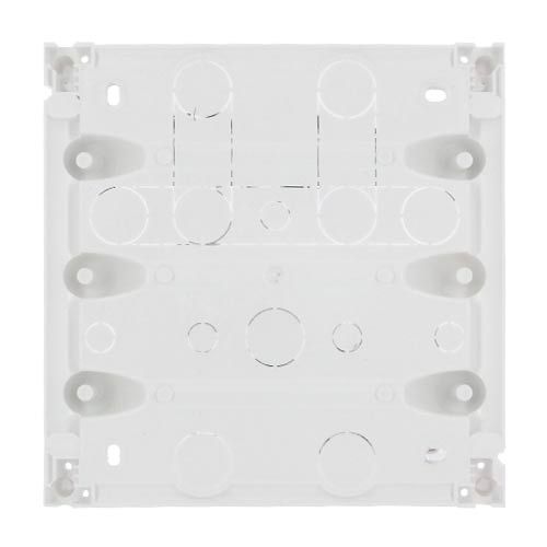 IKEPE Coffret de communication Grade 1 Reno compact - 4RJ45 - vue de dos