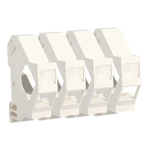 IKEPE Lot de 4 supports modulaires pour connecteurs RJ45