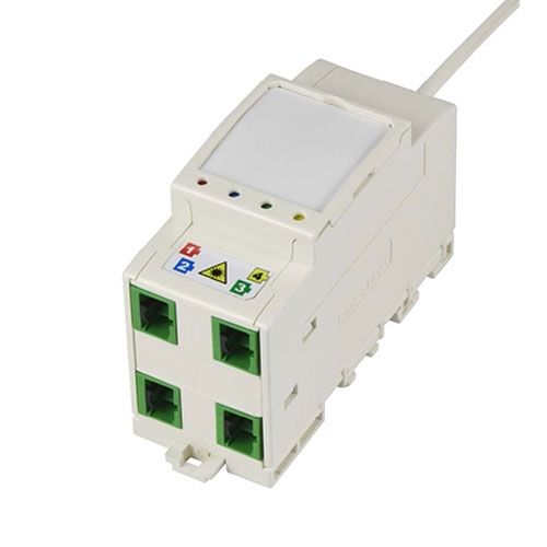 IKEPE DTIO modulaire 4 fibres optique avec raccord et pigtail SC/APC