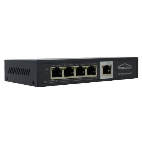Switch Ethernet IKEPE 5 ports, 4 ports 1 Gb PoE 65W