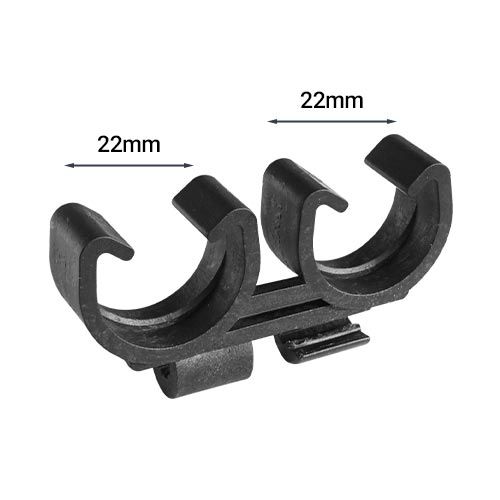 Fixation double ING FIxations pour tube IRL 22mm