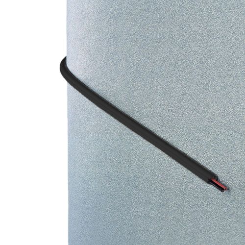 INOFIX Cablefix Gaine adhésive 8 x 7 mm - Noir