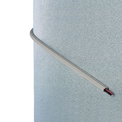 INOFIX Cablefix Gaine adhésive 8 x 7 mm - Gris métallisé
