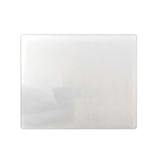 Radiateur à inertie céramique horizontal blanc KALIA Glass d'une puissance de 1000W - vue de face