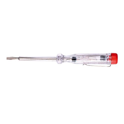 Tournevis Testeur De Tension Professionnel - Cristal Et Cuivre, 3x65mm, Détection 120V-250V AC