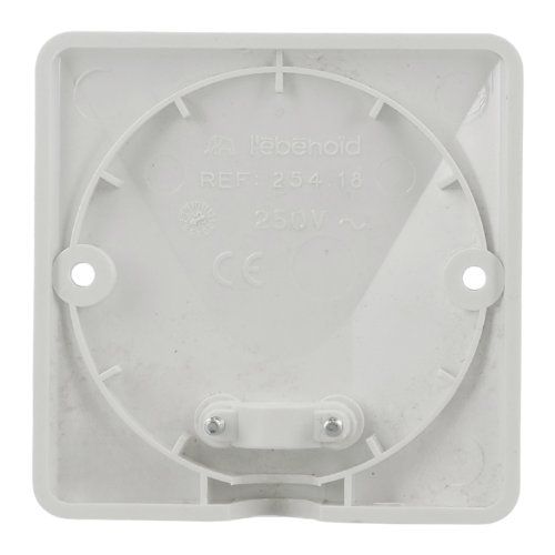 sortie de câble 16A Lebenoid - vue de dos