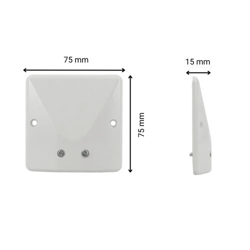Dimensions sortie de câble 16A Lebenoid