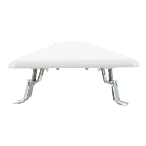 sortie de câble 16A Lebenoid blanche - vue de dessus