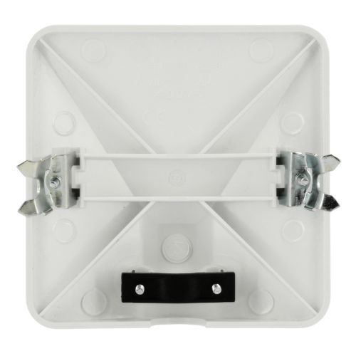 sortie de câble 20/32A Lebenoid blanche - vue de dos