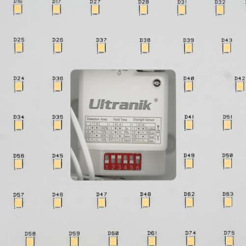 hublot led à détection Lebenoid 1900lm 4000k - zoom intérieur produit