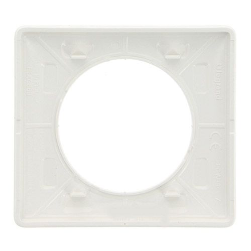 LEGRAND Céliane Plaque 1 poste Memories Yesterday Blanc - 066631