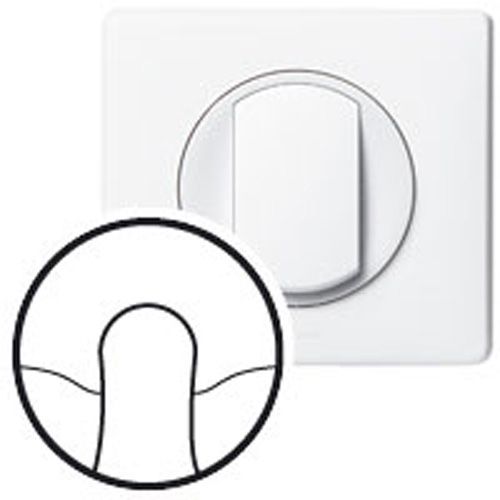LEGRAND Céliane Enjoliveur blanc sortie de câble
